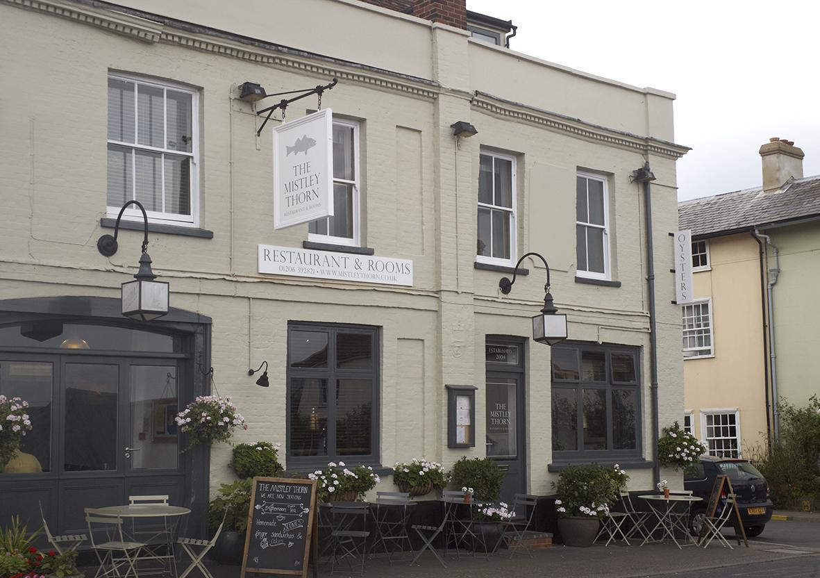 The Mistley Thorn Hotell Exteriör bild